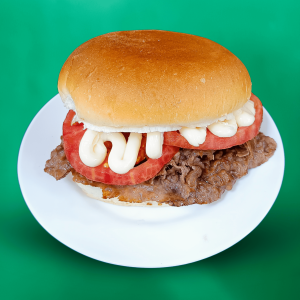 CHURRASCO🔸TOMATE Y MAYO